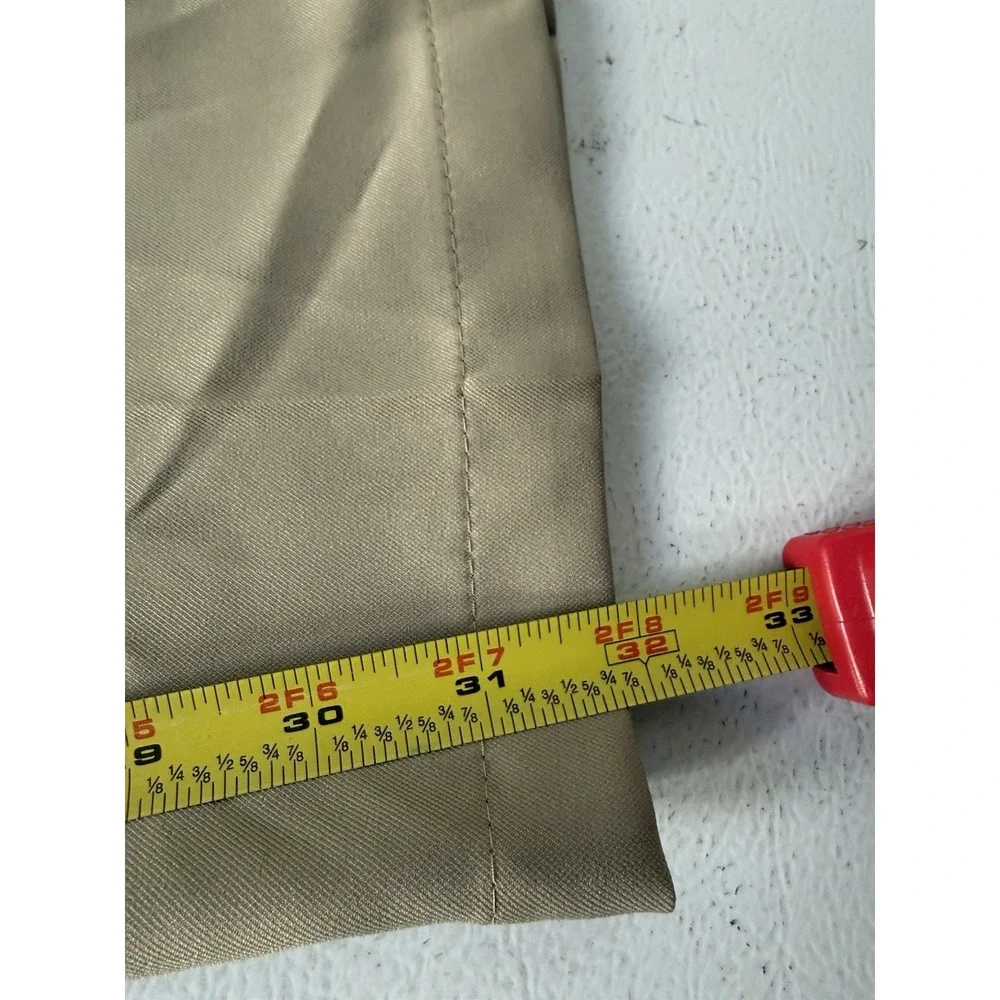 Haggar Dress Pants Mens 36x32 Classic Fit‎ Shirt Gripper 4 Way Stretch Tan